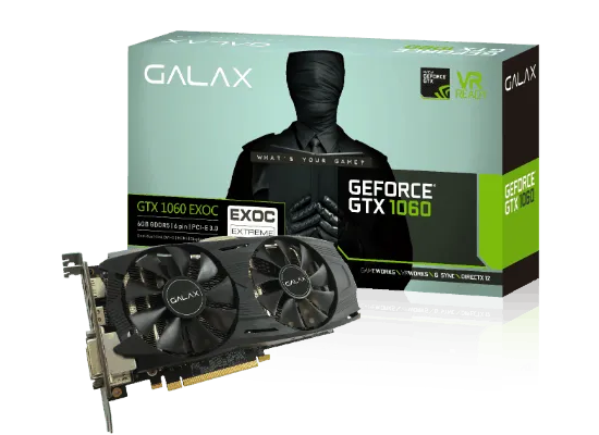 GALAX GeForce GTX 1060 EX OC 6GB GPU Review