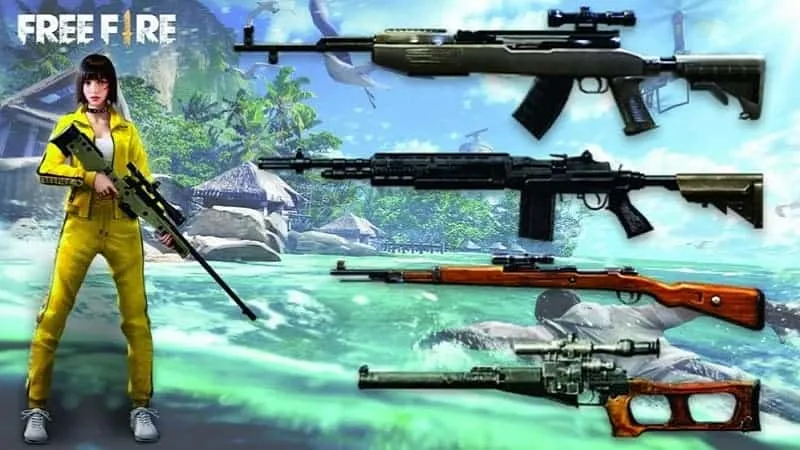 Garena Free Fire Gun System Explained Here, All the Guns ...