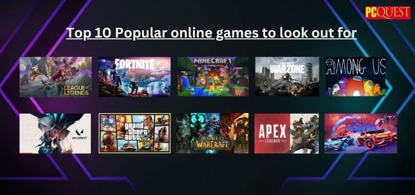Top 10 Popular Online Games
