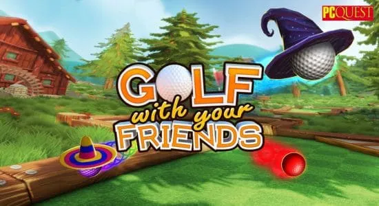 Golf dengan teman -temanmu